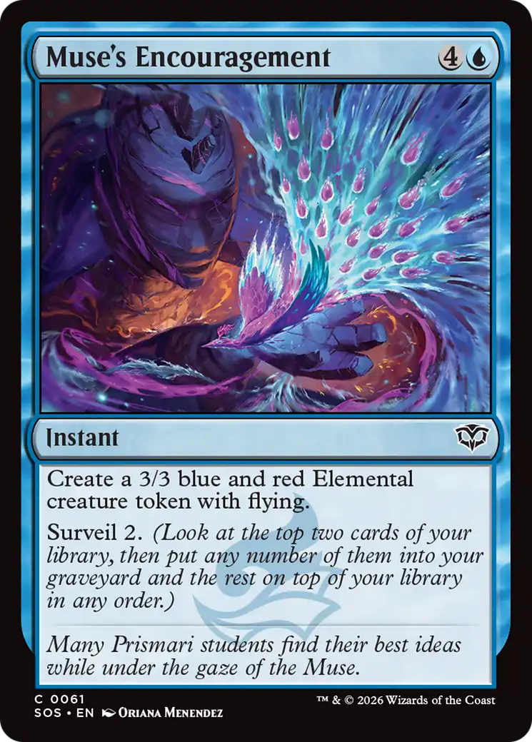 Muse's Encouragement [Secrets of Strixhaven] [Foil]