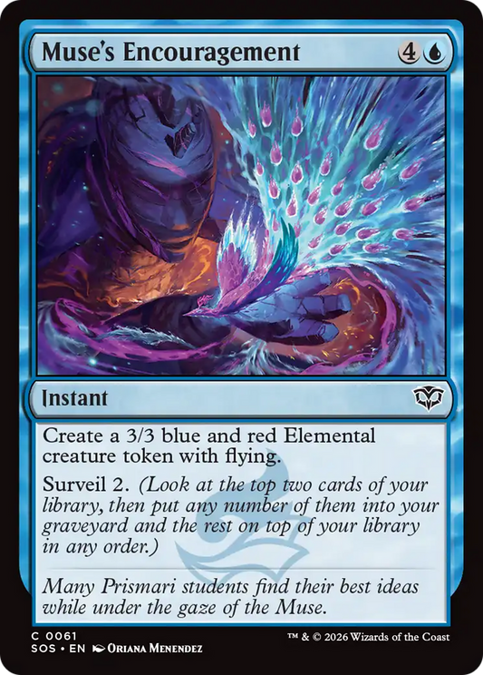 Muse's Encouragement [Secrets of Strixhaven] [Foil]