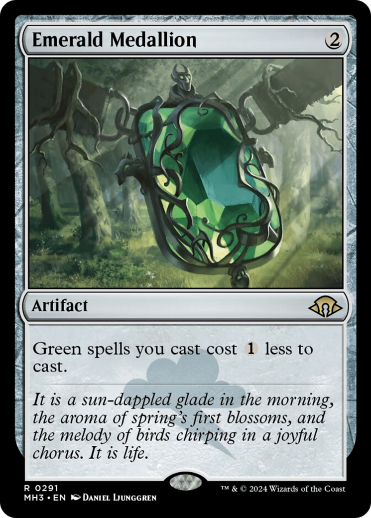 Emerald Medallion [Modern Horizons 3] [Foil]
