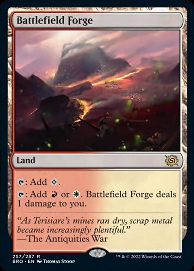 Battlefield Forge [The Brothers' War] [Foil]