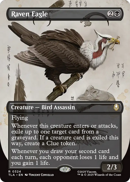 Raven Eagle (Borderless) [Avatar: The Last Airbender] [Foil]