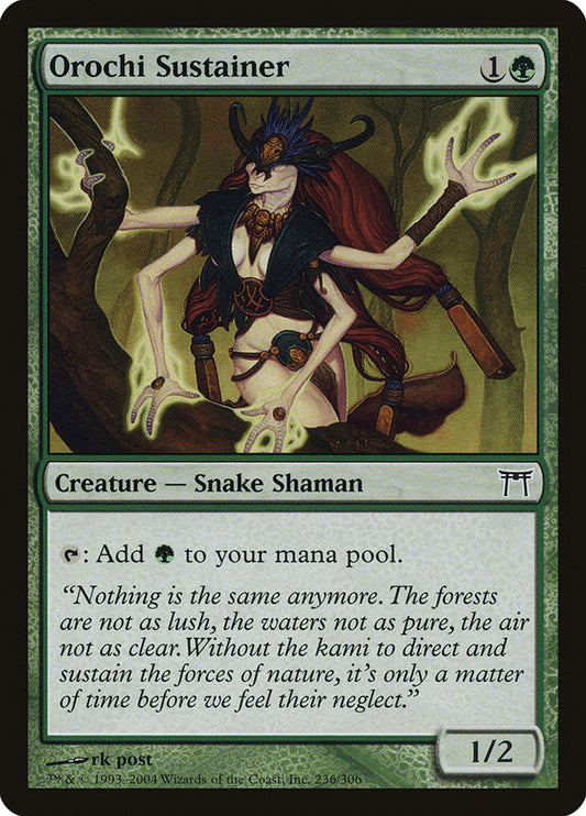 Orochi Sustainer [Champions of Kamigawa] [Foil]