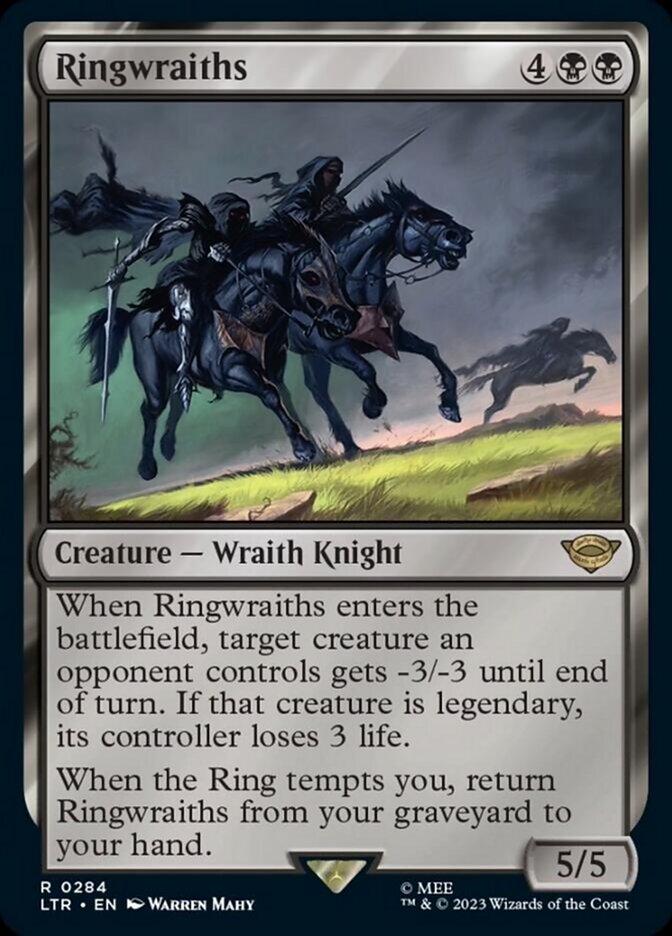 Ringwraiths [The Lord of the Rings: Tales of Middle-Earth] [Foil]