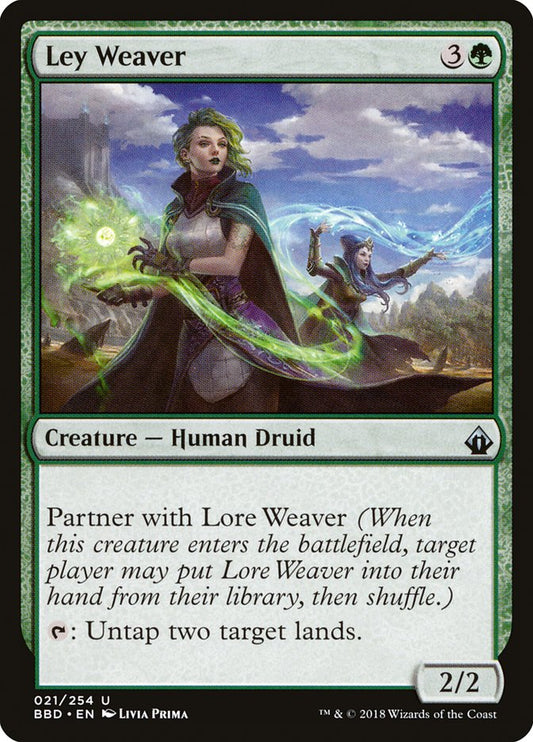 Ley Weaver [Battlebond] [Foil]