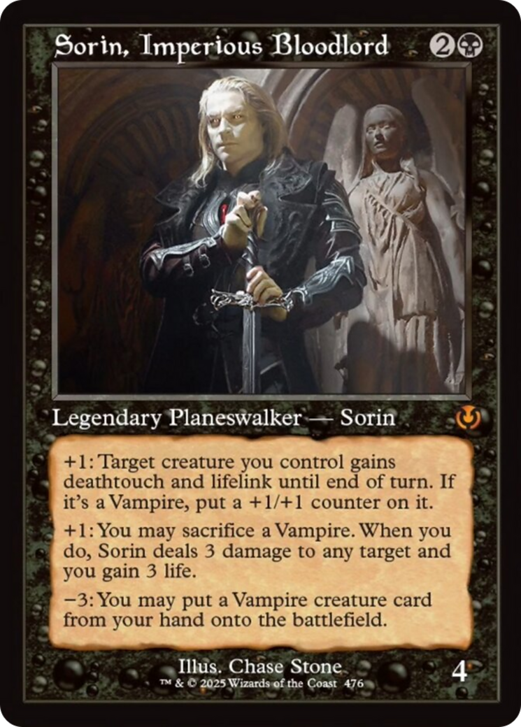 Sorin, Imperious Bloodlord (Retro Frame) [Innistrad Remastered] [Foil]