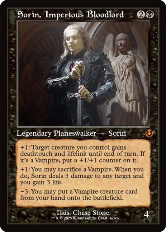 Sorin, Imperious Bloodlord (Retro Frame) [Innistrad Remastered] [Foil]
