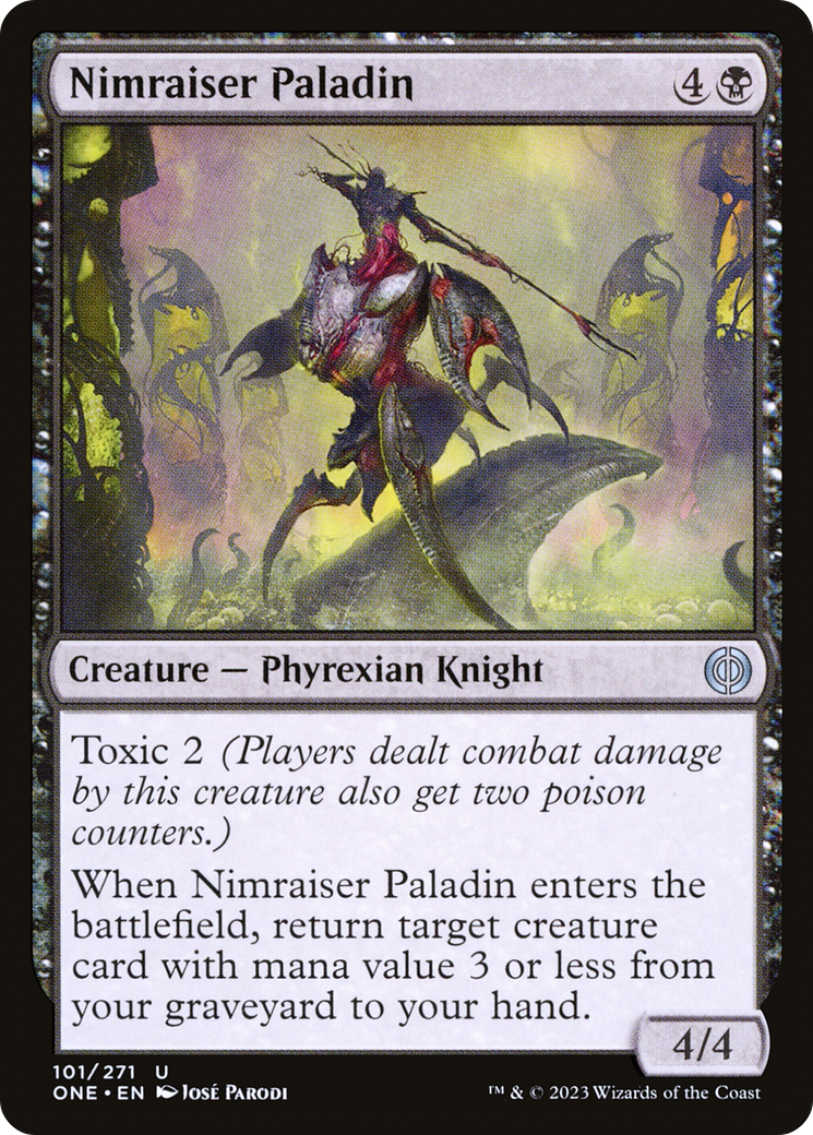 Nimraiser Paladin [Phyrexia: All Will Be One] [Foil]