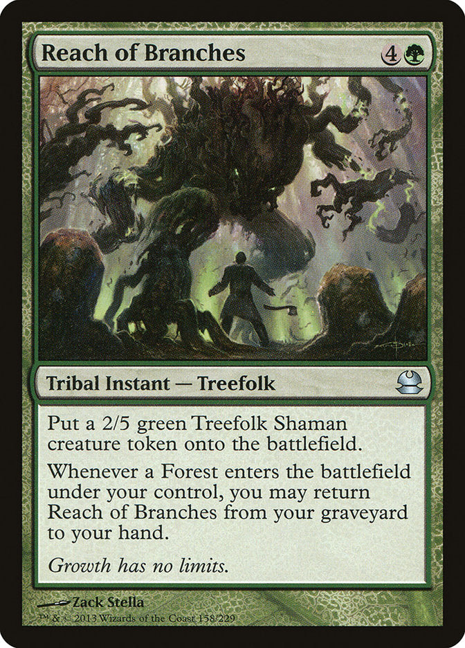 Reach of Branches [Modern Masters] [Foil]
