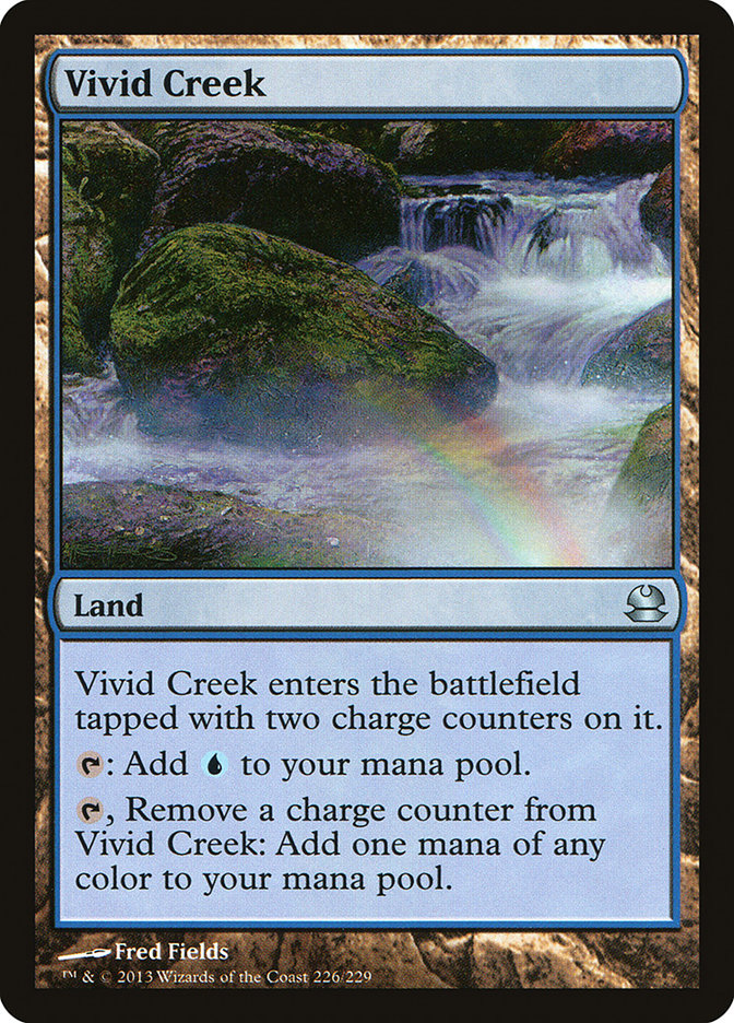 Vivid Creek [Modern Masters] [Foil]