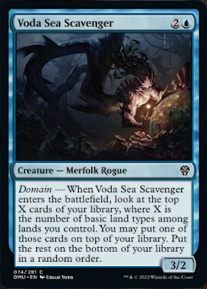 Voda Sea Scavenger [Dominaria United] [Foil]