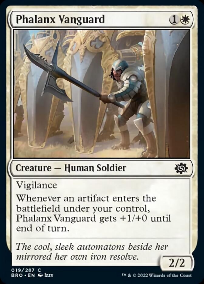 Phalanx Vanguard [The Brothers' War] [Foil]
