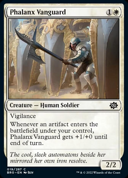 Phalanx Vanguard [The Brothers' War] [Foil]