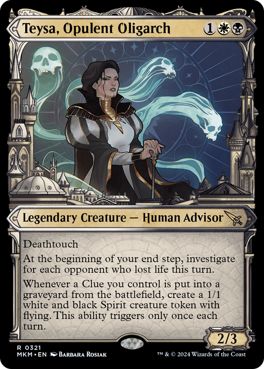 Teysa, Opulent Oligarch (Showcase) (0321) [Murders at Karlov Manor] [Foil]