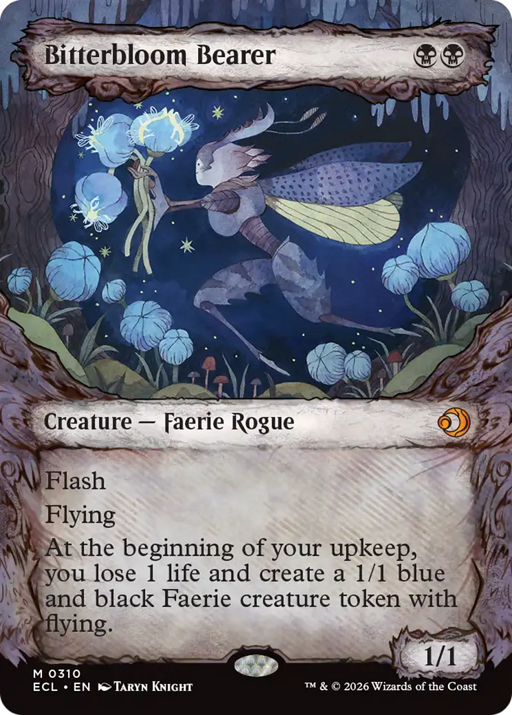 Bitterbloom Bearer (Showcase) [Lorwyn Eclipsed] [Foil]