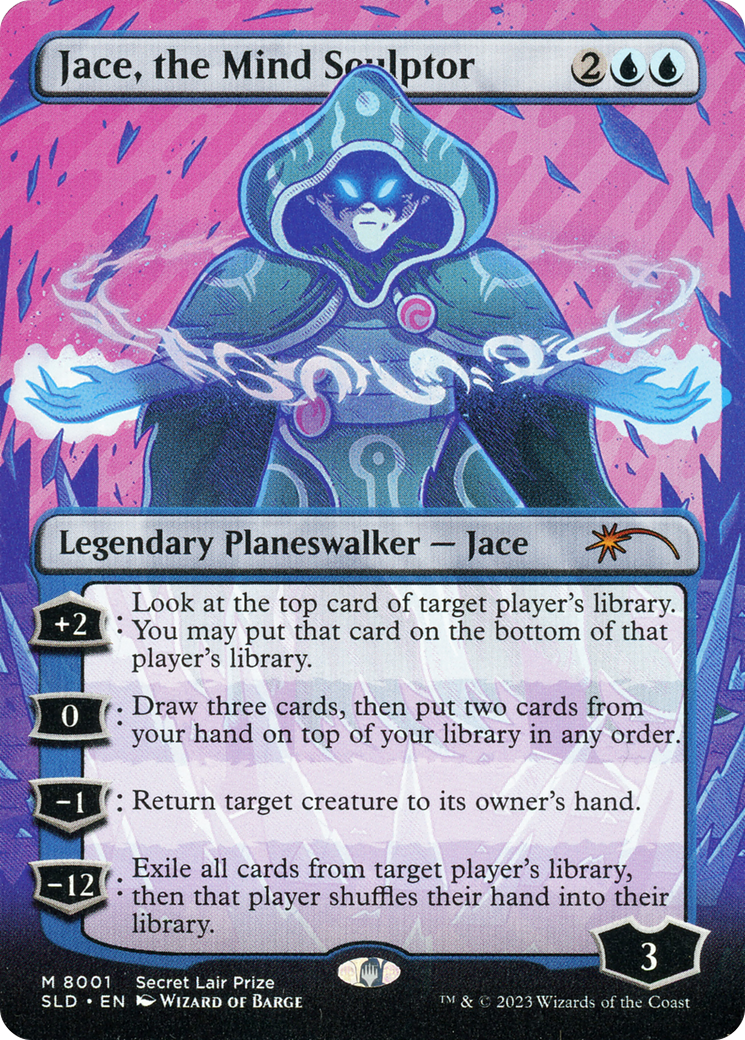 Jace, the Mind Sculptor (Borderless) [Secret Lair Drop Promos] [Foil]