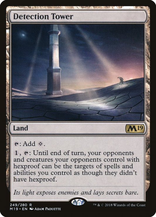 Detection Tower [Core Set 2019] [Foil]
