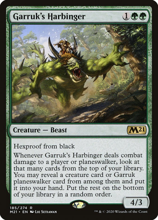 Garruk's Harbinger [Core Set 2021] [Foil]