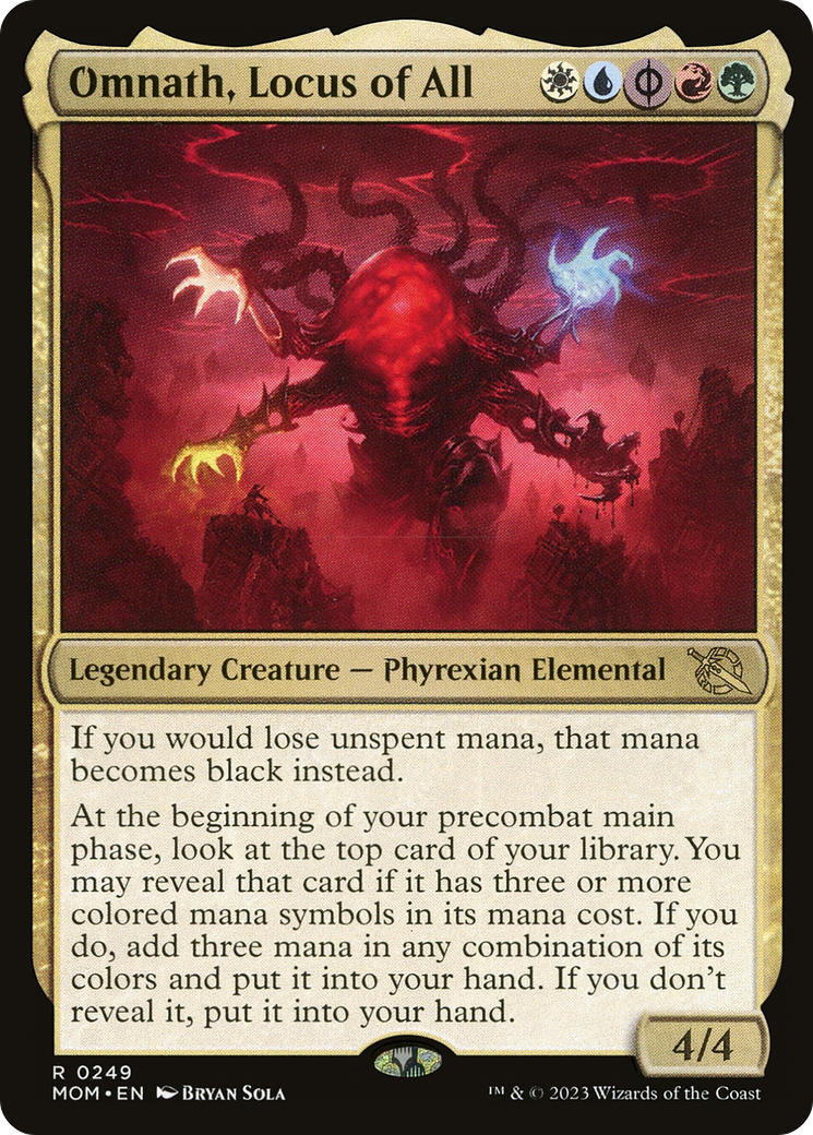 Omnath, Locus of All [March of the Machine] [Foil]