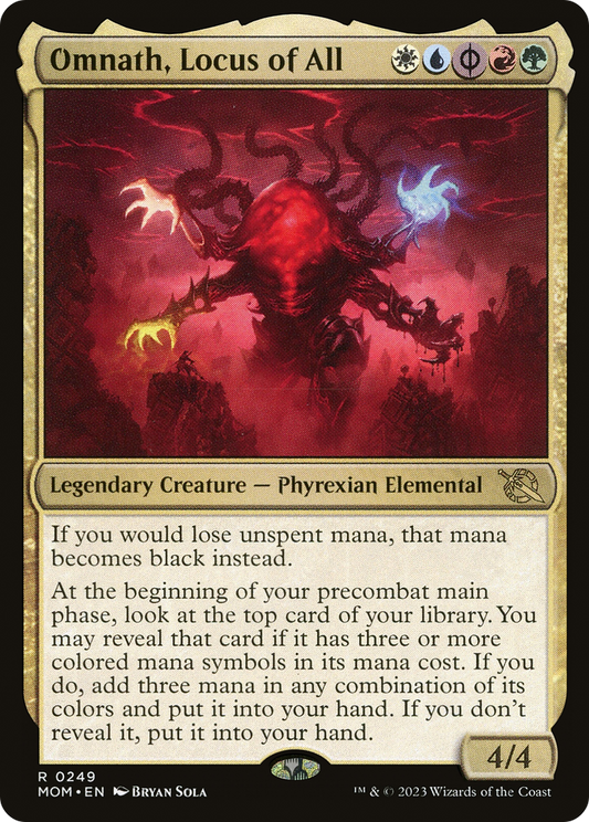Omnath, Locus of All [March of the Machine] [Foil]