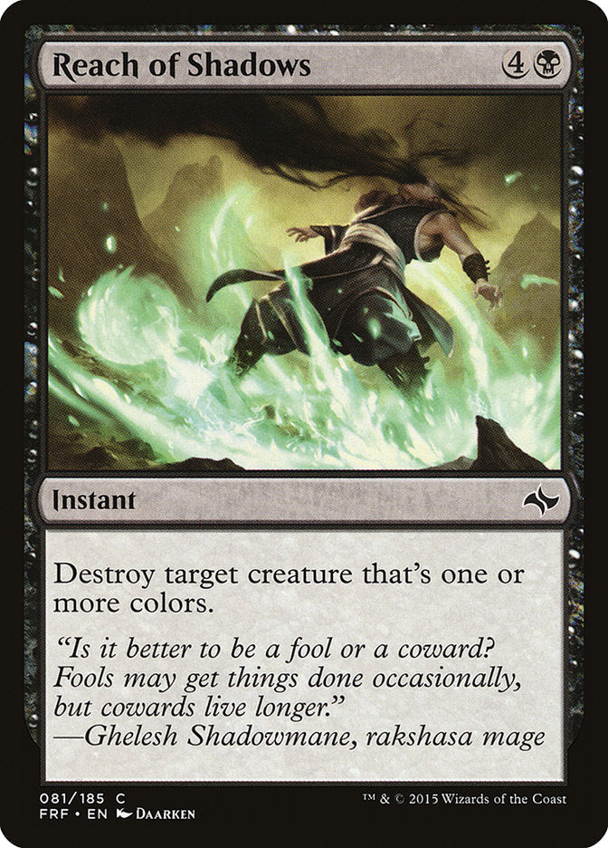 Reach of Shadows [Fate Reforged] [Foil]