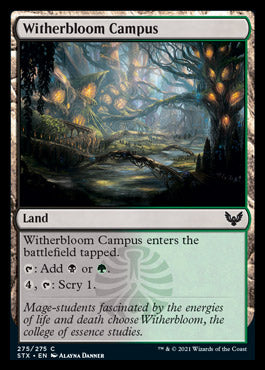 Witherbloom Campus [Strixhaven: School of Mages] [Foil]