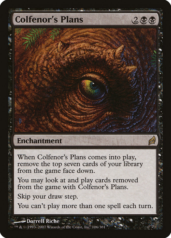 Colfenor's Plans [Lorwyn] [Foil]
