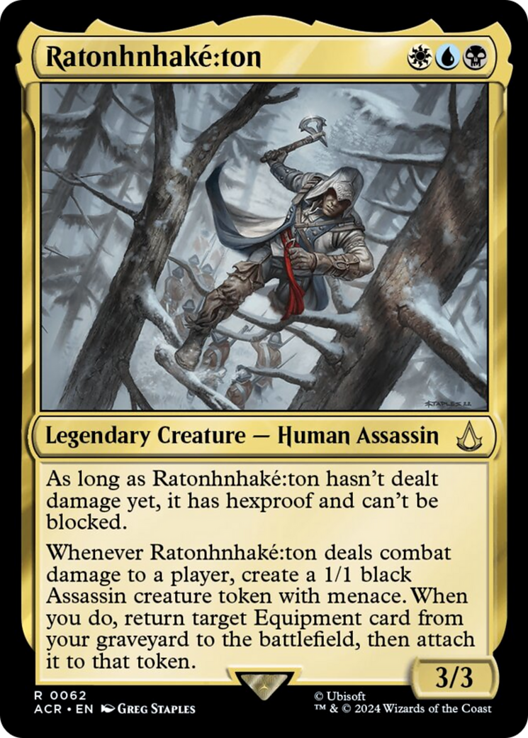 Ratonhnhake:ton [Assassin's Creed] [Foil]