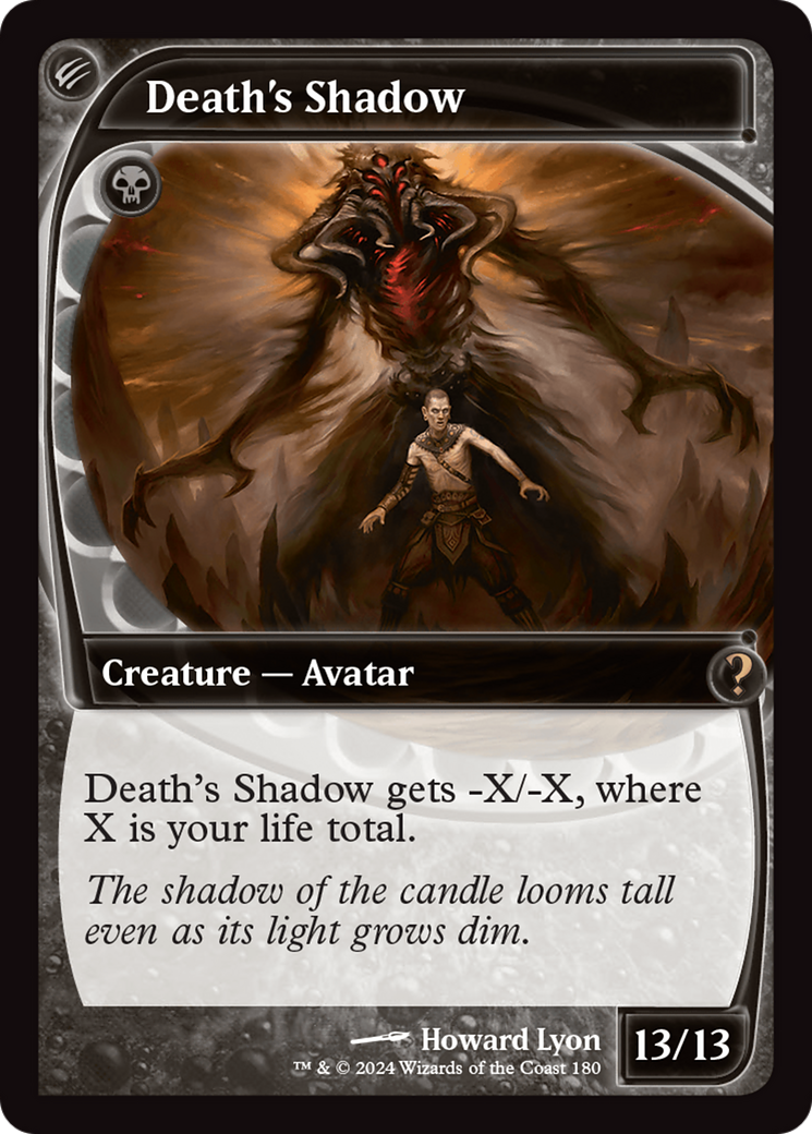 Death's Shadow (Future Sight) [Mystery Booster 2] [Foil]