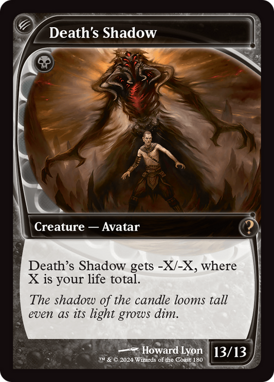 Death's Shadow (Future Sight) [Mystery Booster 2] [Foil]