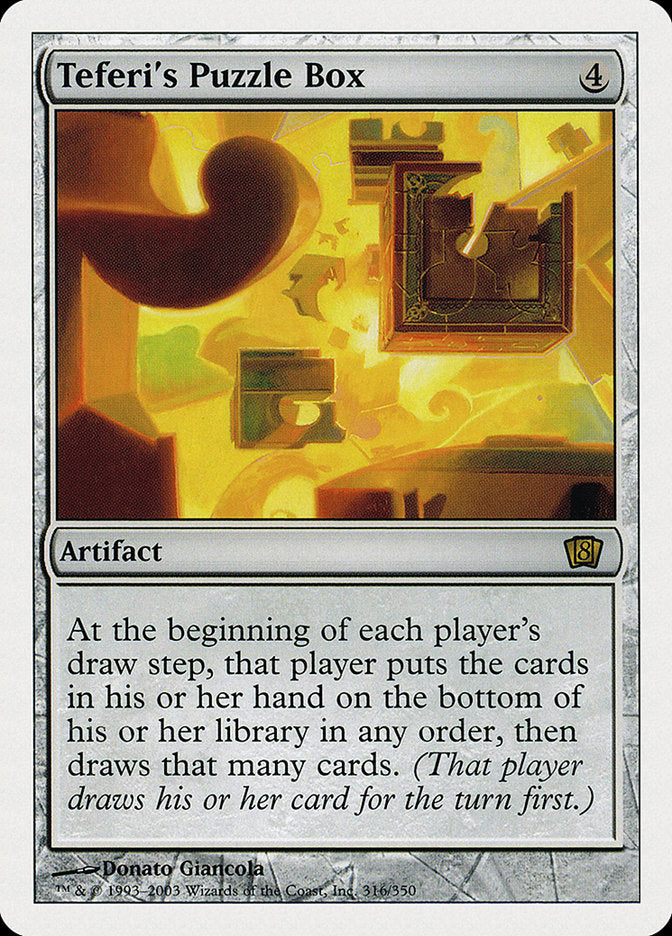 Teferi's Puzzle Box [Eighth Edition] [Foil]