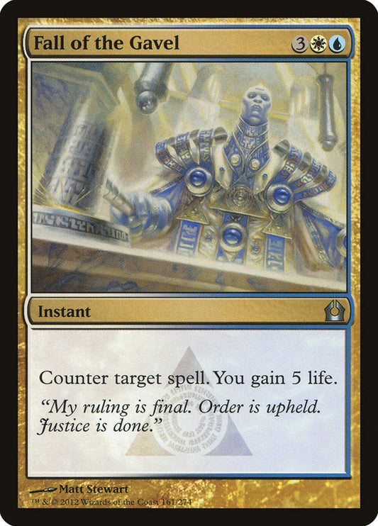 Fall of the Gavel [Return to Ravnica] [Foil]