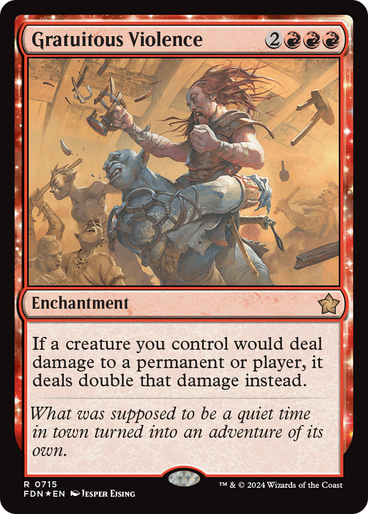Gratuitous Violence [Foundations] [Foil]