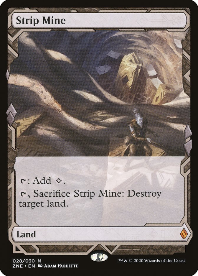 Strip Mine (Expeditions) [Zendikar Rising Expeditions] [Foil]