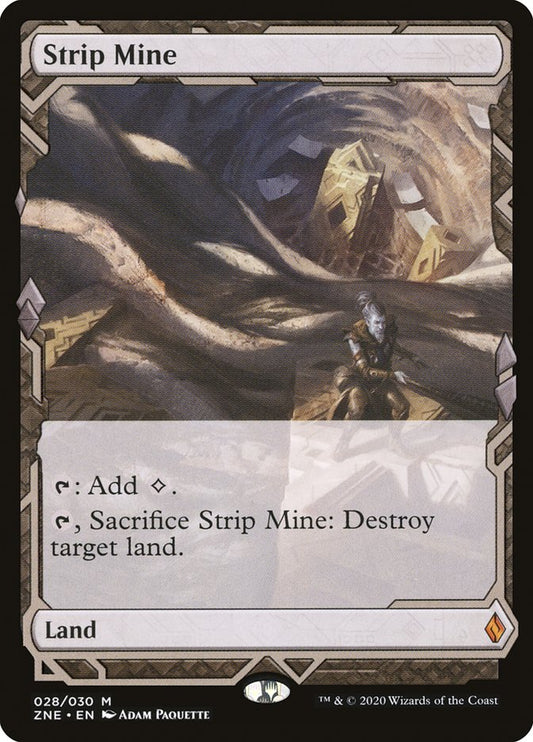 Strip Mine (Expeditions) [Zendikar Rising Expeditions] [Foil]