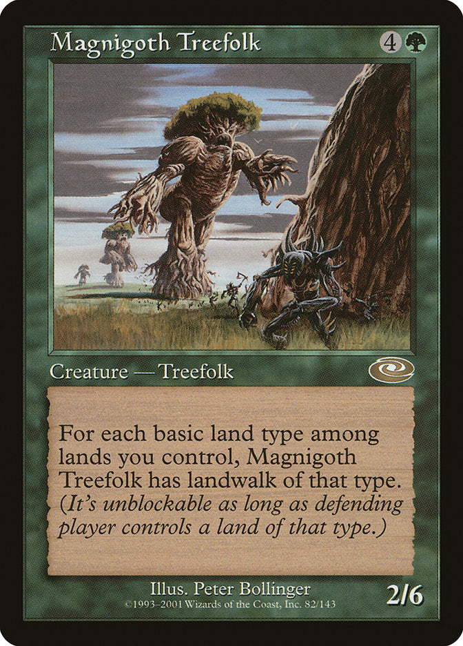 Magnigoth Treefolk [Planeshift] [Foil]
