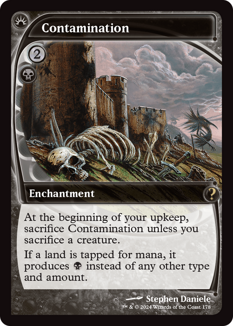 Contamination (Future Sight) [Mystery Booster 2] [Foil]