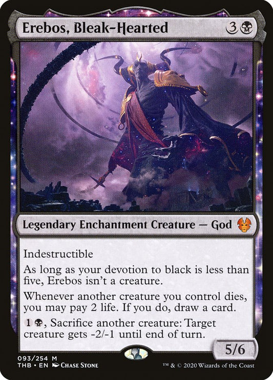 Erebos, Bleak-Hearted [Theros Beyond Death] [Foil]