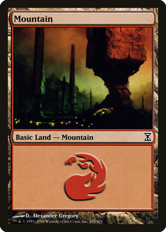 Mountain (295) [Time Spiral] [Foil]