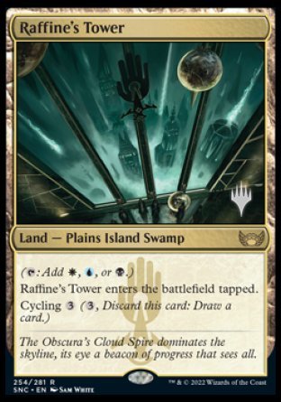 Raffine's Tower (Promo Pack) [Streets of New Capenna Promos] [Foil]