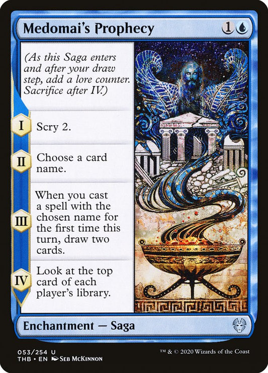 Medomai's Prophecy [Theros Beyond Death] [Foil]