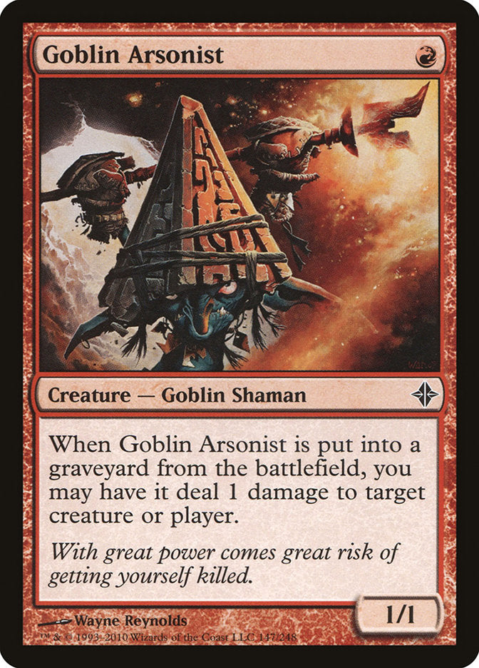 Goblin Arsonist [Rise of the Eldrazi] [Foil]