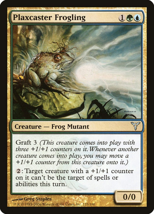 Plaxcaster Frogling [Dissension] [Foil]