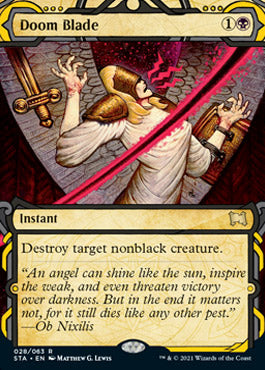 Doom Blade [Strixhaven: School of Mages Mystical Archive] [Foil]