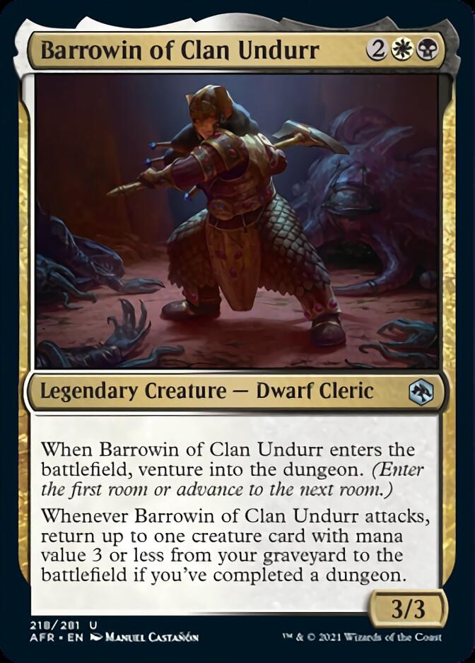 Barrowin of Clan Undurr [Dungeons & Dragons: Adventures in the Forgotten Realms] [Foil]