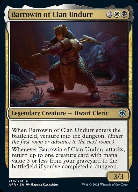 Barrowin of Clan Undurr [Dungeons & Dragons: Adventures in the Forgotten Realms] [Foil]