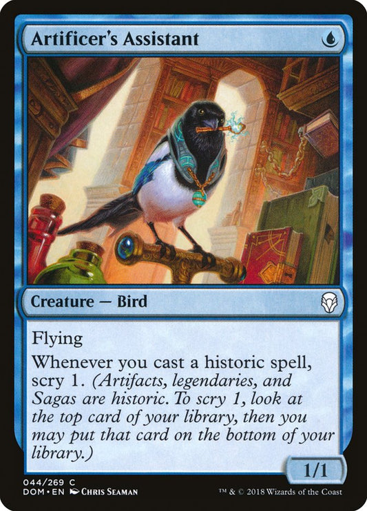 Artificer's Assistant [Dominaria] [Foil]