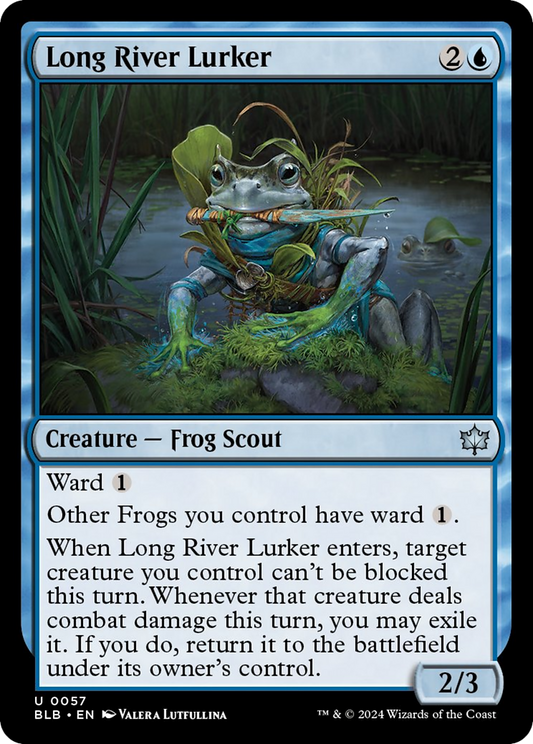 Long River Lurker [Bloomburrow] [Foil]