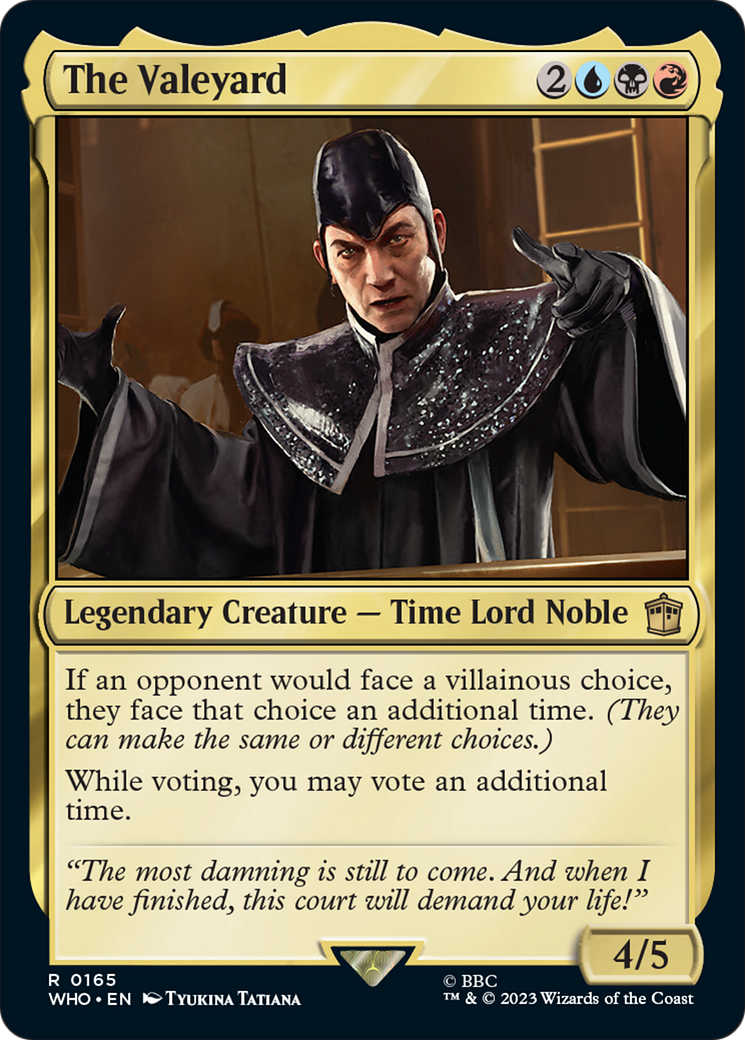 The Valeyard [Doctor Who] [Foil]