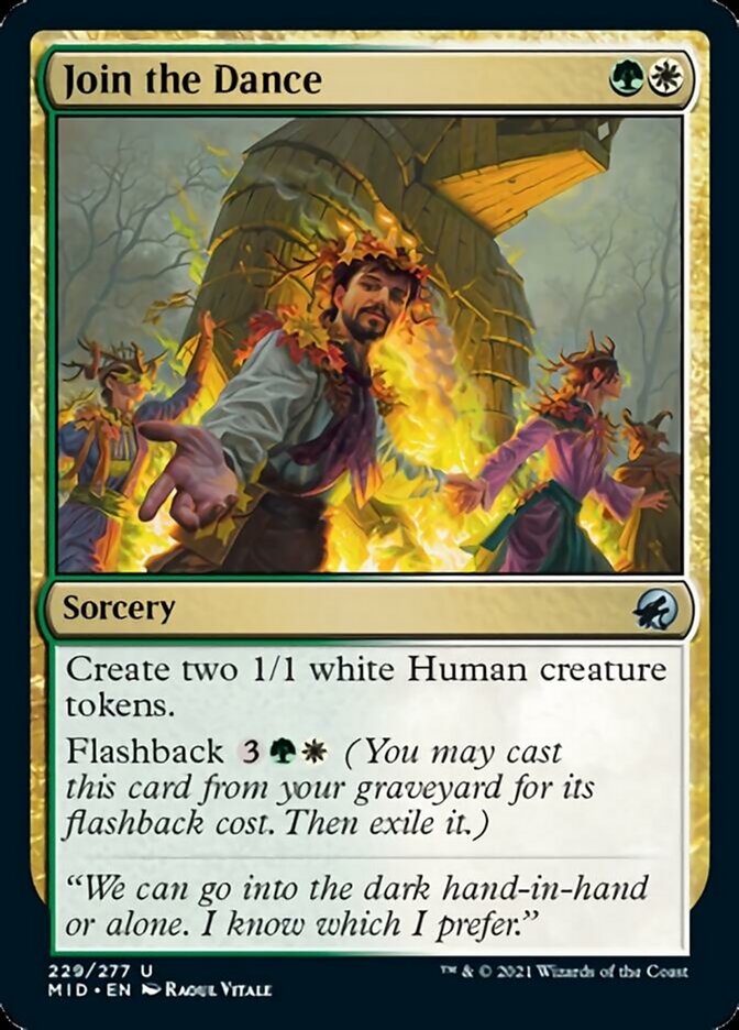 Join the Dance [Innistrad: Midnight Hunt] [Foil]