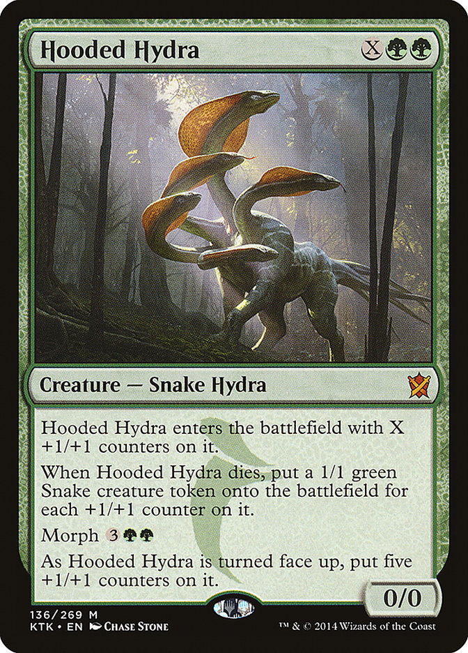 Hooded Hydra [Khans of Tarkir] [Foil]